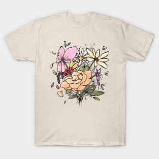 Joyous June Flowers T-Shirt